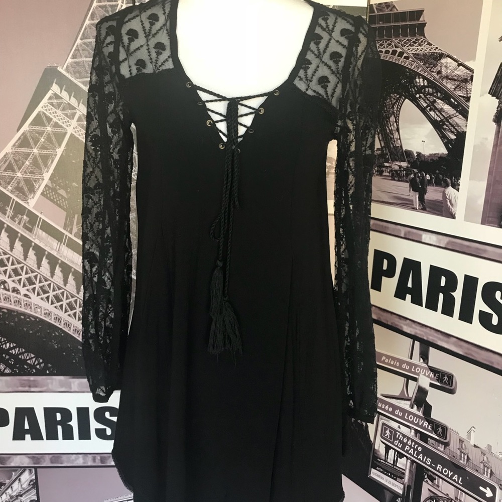 Forever 21 Black Mini Dress